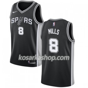 Dres San Antonio Spurs Patty Mills 8 Nike 2017-18 Crna Swingman